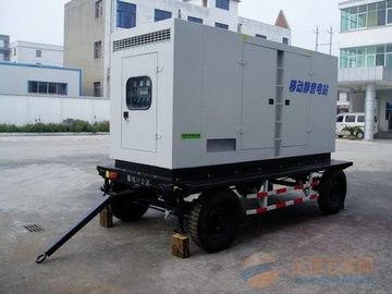 Gleiter brachte Anhänger-Dieselgenerator 20KVA - 1500KVA mit CER/ISO Bescheinigung an