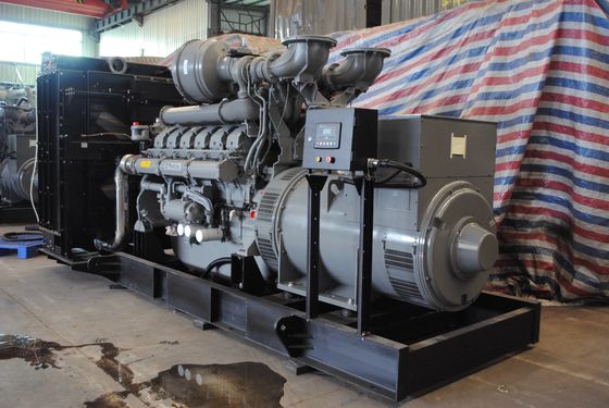 Betriebsstrom 1500rpm 1000Kva PERKINS Diesel Generator Set 4008TAG2A