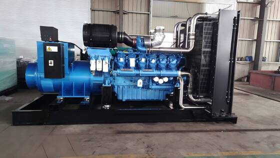 800KW Weichai Baudouin Diesel Generator Set 60Hz Leroy Somer Standby Supply 880KW