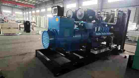 800KW Weichai Baudouin Diesel Generator Set 60Hz Leroy Somer Standby Supply 880KW