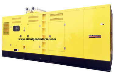 Gelber Dieselmotor-Generator-Satz 50HZ 1100KW/1375KVA Farbe-MITSUBISHIS