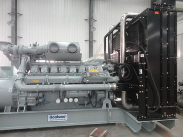 Industrieller MITSUBISHI-Generator-Satz 50HZ/1500RPM verbunden mit Stamford-Generator