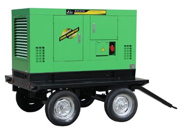Mobiler tragbarer beiliegender Anhänger-Generator 8 - 1000KW 50Hz/60Hz wassergekühlt