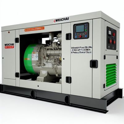 Unübertroffene Preise 500-3000kg Geräuschpegel≤105dB Produkte Weichai Dieselgenerator Set